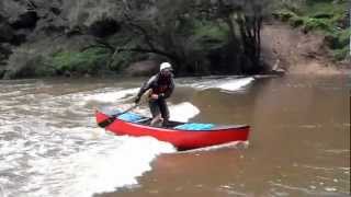 Wenonah Recon Canoe  Stability Test [upl. by Seema251]