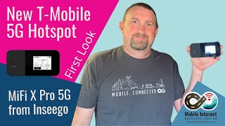 First Look TMobile MiFi X PRO 5G Mobile Hotspot from Inseego [upl. by Navonod]