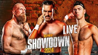 🔴 GWF Showdown 2024  Komplette WrestlingShow LIVE [upl. by Nanete]