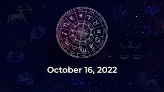 Horoscope today October 16 2022 Here are the astrological predictions for your zodiac signs [upl. by Nerhe740]