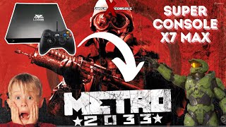 SUPER CONSOLE X7 MAX CAN PLAY METRO 2033 😯 [upl. by Lidda142]