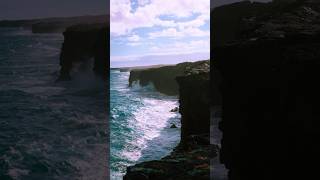 97 foot drop and it’s over waves nature ocean [upl. by Irahcaz]