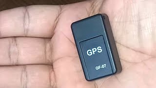 مراجعة وتشغيل جهاز gps gf07 [upl. by Aseeral]