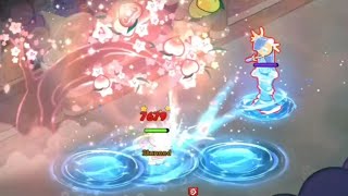 Sea Fairy Cookie vs Peach Blossom Cookie  Cookie Run Kingdom [upl. by Leamse]