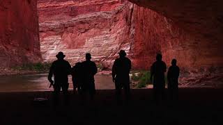 Hualapai Bird Singers at Redwall Cavern in the Grand Canyon [upl. by Fleece]