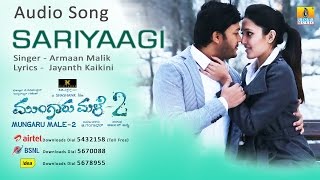 Mungaru Male 2  Sariyaagi Nenapide  Armaan Malik  Ganesh Neha Shetty  Arjun  Jhankar Music [upl. by Hodge]