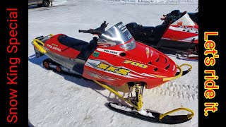 2003 Polaris SKS 700 [upl. by Aihset]