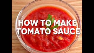 How to make tomato sauce without seeds and skin [upl. by Fran]