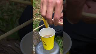 Lifehack Skill You have to know this method 🍋 camping survival lifehacks outdoors [upl. by Barnaby]