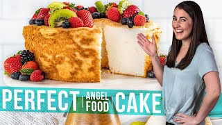 How to Make Perfect Angel Food Cake  The Stay At Home Chef [upl. by Docile]