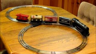 Marx Windup Tinplate Train [upl. by Feinstein742]