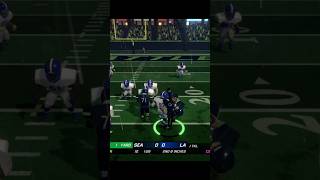 Crazy plays⚡in Sunday Rivals 🏈 gaming retrogaming football footballshorts night [upl. by Ytsim]