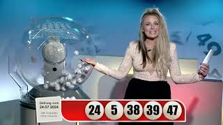 LOTTO 6aus49Gewinnzahlen von Mittwoch 24072024 [upl. by Arbma836]