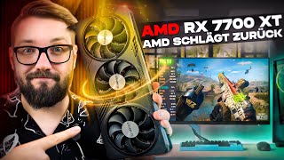 AMD OHNE KONKURRENZ RX 7700 XT vs RTX 4060Ti 4070 RX 6800 [upl. by Tenay]