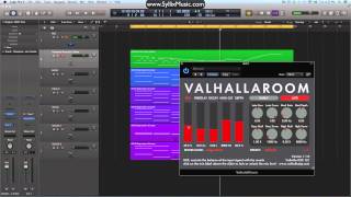 Logic Pro X Tutorial  Using Reverb as a Send Effect [upl. by Dranyar867]