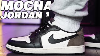 Air Jordan 1 Low OG quot Mocha quot Review [upl. by Gerrit]