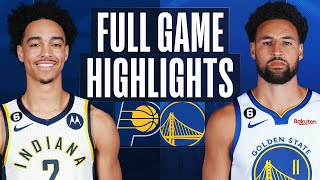 PACERS at WARRIORS  NBA FULL GAME HIGHLIGHTS  December 5 2022 [upl. by Newsom792]