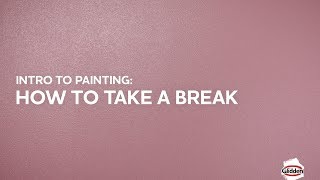 Glidden Paint  How To Take a Break [upl. by Nibot800]