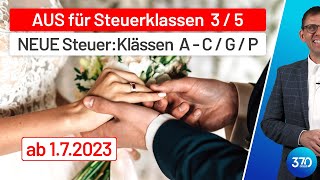 Zum 1 APRIL 🤣 AUS für die Steuerklassen 3 und 5 Änderungen für Ehegatten Ehegattensplitting [upl. by Knighton397]