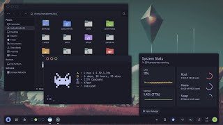 Serenade  Xfce rice with ANIMATIONS 🚀 [upl. by Geirk]