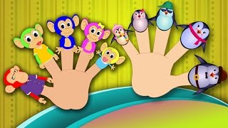 Finger Family Collection  Top 20 Finger Family Nursery Rhymes [upl. by Trebbor321]