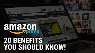 20 Amazon Prime Benefits You Should Know About [upl. by Enriqueta]