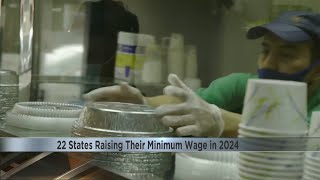 22 states raising their minimum wage in 2024 [upl. by Kristine]