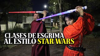 ¡Domina la fuerza Clases de esgrima al estilo Star Wars en Puebla [upl. by Eruot]