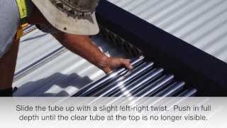 How the Evacuated Tube Solar Water Heater Collector Works [upl. by Okihcim964]