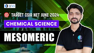 Mesomeric Effect  Important Concept for CSIR NET June 2024  Chemical Science  IFAS Chemistry [upl. by Gervais]