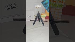 Diy easel stand  easel diy shorts [upl. by Nipsirc]