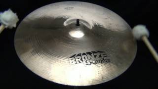 Zildjian 16quot Bronze Scimitar Crash Cymbal Sound Sample Video 1080 Grams The Drum Experts [upl. by Vevina]