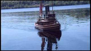 live steam tugboat model [upl. by Alby859]