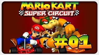 Lets Play MARIO KART SUPER CIRCUIT 01 Deutsch Walkthrough Gameplay ツ Pilz Cup 50cc [upl. by Diva]