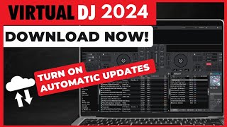 How to Download VIRTUAL DJ 2024 amp Enable AUTO UPDATES  virtual DJ tutorials [upl. by Aggy]