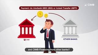 Pay your CIMB Credit Card amp Financing from other Bank using IBGIBFT [upl. by Tankoos297]