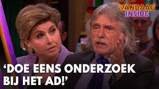 Johan hoort Angela over grensoverschrijdend gedrag ‘Doe eens onderzoek bij het AD’ [upl. by Mcferren24]