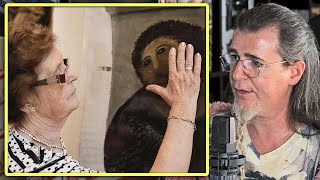 Pintor fue a conocer a la mujer que creó el ECCE HOMO y cuenta su triste historia [upl. by Lynus430]