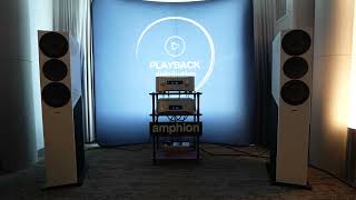 amphion Krypton3x Loudspeaker  Esoteric F02 N01XDSE  Quadraspire SVT  Esprit  AXPONA 2024 [upl. by Juan]