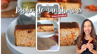 Si tienes zanahorias haz este BUDIN ahora shorts [upl. by Idorb]