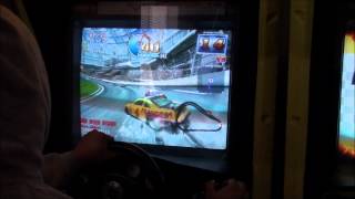 Daytona USA 2 Real Arcade Hardware Beginner Course [upl. by Caddric894]