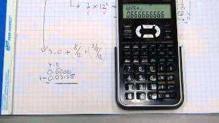 Convert feetinches to decimal inches [upl. by Cassella]