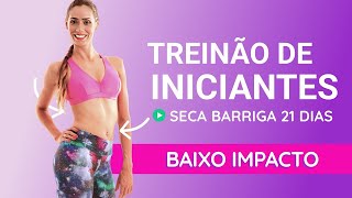 TREINO Leve para INICIANTES Baixo Impacto  AEROHIIT [upl. by Llenej]