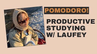 ROMANTICIZE STUDYING WITH LAUFEY  Pomodoro playlist for PRODUCTIVE study sessions  study playlist [upl. by Irem]