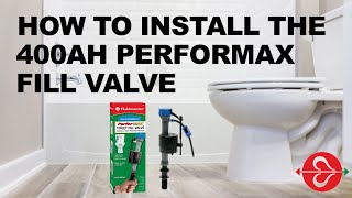 Get a Powerful Flush by Installing a Fluidmaster 400AH PerforMAX Toilet Fill Valve [upl. by Philan]