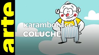 Coluche  Karambolage  ARTE [upl. by Nosirb10]