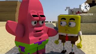 REUPLOAD SPONGEBOB IN MINECRAFT THE MOVIE Credit FuturisticHub [upl. by Iatnohs7]