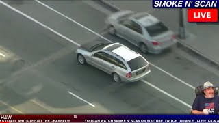 LIVE POLICE CHASE ARMED SUSPECT BY LAPD [upl. by Niles]