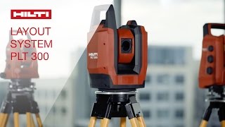 INTRODUCING the Hilti positioning layout system PLT 300 [upl. by Ennej]