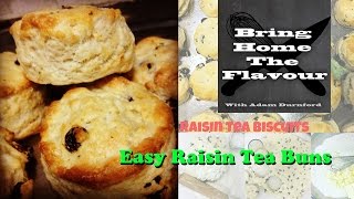 Easy Raisin Tea Buns [upl. by Angi471]